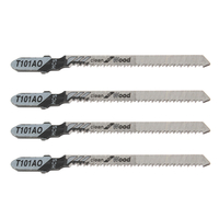 5pcs T101AO HCS T-Shank Lames de scie courbe outil de coupe pour le bois en plastique
