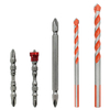 5pcs tuile verre Drill Set Magnétique Anneau Tournevis Croix Multifonctionnel Cutter Marbre