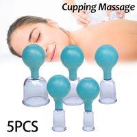 5pcs vide ventouses ventouse corps massage tasse anti cellulite mince amincissant léquipement