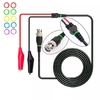 5pcs Y101X 1.1M BNC À Ligne De Serrage De Crocodile Sonde De Oscilloscope De Clip De Crocodile