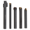 5pcs 10mm queue porte-outil de tournage porte-outils ennuyeux outils CNC ensemble avec des inserts de carbure et des clé