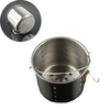 5 PCS 49 * 49mm Épaississement En Acier Inoxydable De Pêche Leurre Feeder Titulaire De Pêche En Plein Air Outil Appât Pa