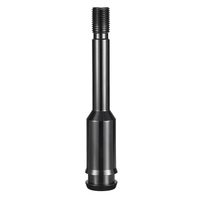 5 Pouces En Aluminium Noir En Aluminium Pommeau De levier De Vitesse Bâton Extension Droite Pour VW T4
