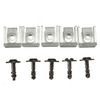 5Sets Boîte de vitesse de moteur Transmission Cover Clips Fixations Pinces pour BMW E39 7 E38