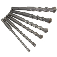 6-16mm ronde tige 150 mm de long sds marteau rotatif maçonnerie en béton foret 