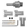 6-25mm alliage balle coupeur travail du bois forage perles en bois perceuse rotative perle moulage outil anneau foret
