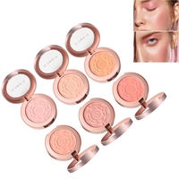 6 couleurs Rose Maquillage Rougir Visage Éclaircir le Visage Poudre Fine Rougir Poudre Longue Durée