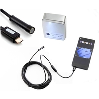 6 LED 7mm lentille Android endoscope caméra de tube dinspection étanche