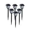 6 Pack Solar Pathway Bright Lights Outdoor Yard Lights WaterproofAUTO ON/Off Garden Lights for Landscape Driveway