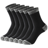 6 Pair Autumn Winter Men Socks Cotton Leisure Business Long Socks Walking Running Hiking Warm Socks For Male Plus Size 4