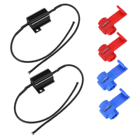 6 Pcs 25 W LED Résistance de Charge CanBus Sans Erreur Courant De Jour Fonctionnant Clignotants Inversion Lumières