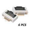 6 PCS FPC 0.5MM H2.55 10P connecteur Flip Lower Interface Buttom Port pour FPV moniteur lunettes afficheur