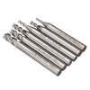 6 pièces 2-6mm 4 flûte fraise fraise HSS outils de gravure