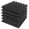 6 pièces 30*30*5 cm insonorisant coton mousse insonorisé coton hangar mur silencieux éponge
