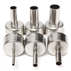 6 pièces 3/5/6/8/10/12mm buses circulaires pour Station de soudage à air chaud 858A 858D