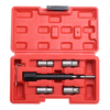 6 pièces Auto voiture Diesels Injector Seat Cutter Cleaner Réparation Kit doutils de retrait