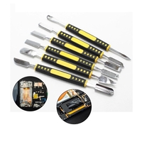 6 pièces Double têtes ouverture levier doutils à main ensembles Spudger en métal démonter les outils de réparation