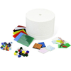 6 pièces petits kits de four à micro-ondes bricolage fusion en verre ensemble de bijoux faisant des arts artisanat ornem