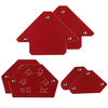 6 pièces Triangle positionneur de soudage outils de localisation de soudure à Angle fixe magnétique sans interrupteur ac