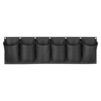 6 poches Tenture murale Plantation Feutre Sac Plante Grandir Jardin Fournitures Sac