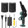 6 pouces 6000mAh scie délagage électrique sans fil Rechargeable à une main outil de travail du bois Mini scie à cha