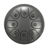 6 pouces 8 Notes G Tone Steel Tongue Drum Set Main Pan Drum Pad Tank avec bâtons Sac de transport Cadeau Instruments de
