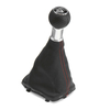 6 Vitesses Shifter Gear Shift Knob Gaitor Boot Red Line pour Audi A3 S3 2001-2003