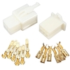 6 way kit terminal de connecteur 2.8mm pour voiture moto lame broches atv scooter