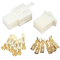 6 way kit terminal de connecteur 2.8mm pour voiture moto lame broches atv scooter
