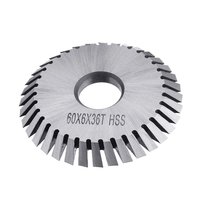 60 * 6 * 36T HSS coupant la lame de scie simple face dentée circulaire lame de scie lame de coupe