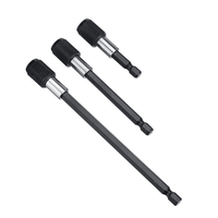 60-100mm Hexagonal Perceuse Électrique Tiges Dextension À Libération Rapide Auto-verrouillage Tournevis Bit Holder