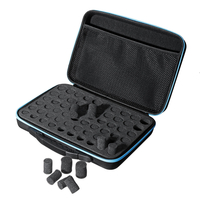 60 bouteilles dhuile essentielle transportent le sac à main daromatherapy de stockage de support de pétrole du