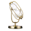 60 min de minuterie de sablier bronze rotation verre verre compte à rebours décorations pour bureaux à domicile
