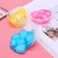 60 ml Mixte Nuage Slime Cristal Flocon de Neige Coconut Boue DIY Matériel Décompression Jouet