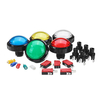 60 MM 6 CM Rouge Bleu Jaune Vert Blanc Push LED Bouton pour Arcade Game Console Controller DIY