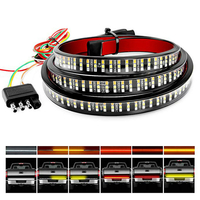60 pouces accessoires de camionnette feux arrière tricolores clignotants lampe trois rangées Streamer