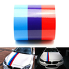 60 pouces M couleur rayures rallye capot latéral Racing Motorsport Decal autocollant pour BMW