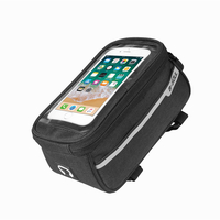6, 0 pouces étanche sac de téléphone cas pour moto équitation vélo cylindre guidon cadre avant tube accessoires