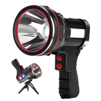 6000 Lumens Rechargeable Forte Projecteur Spot Lights Grande Lampe De Poche Portable Super Lumineux Camping En Plein Air