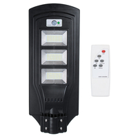 6000K 40W / 80W / 120W LED Lampe murale solaire pour réverbère PIR Capteur de mouvement à distance