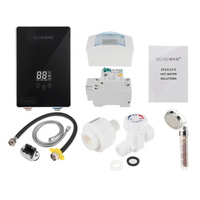 6000W température de chauffage rapide protection standard contre les fuites chauffe-eau électrique cuisine salle de bain