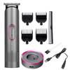 600mA rasoir électrique tondeuse à cheveux Portable étanche ensemble doutils de coupe de cheveux avec 4 peignes de