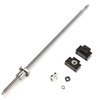 600mm sfu1605 vis à billes avec des supports BK12 de BF12 et 6.35x10mm coupleur pour cnc