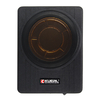 600W 10 pouces 12V de voiture sous le siège Active amplificateur Subwoofer Slim haut-parleur