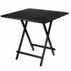 60/70 / 80CM Table pliante Portable carrée Camping en plein air pique-nique bureau meubles de cuisine Table de dîner pli