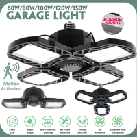 60/80/100/120/150 W déformable LED éclairage de sous-sol déformable pour garage