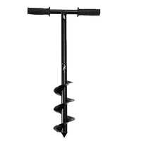 60cm Digger Post Hole Foret à main Digger Earth Power Auger Spiral Garden