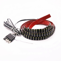 60Inch coulant LED Barre de lumière de hayon Barre de lumière flexible en silicone Feu clignotant de frein feu arrière I
