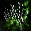 60LED branche feuille arbre énergie solaire pelouse lumière groud pieu extérieur jardin lampe de cour étanche