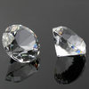 60mm Grand K9 Cristal Clair Diamant En Verre Art Paperweight Décorations Ornement Cadeaux Créatifs